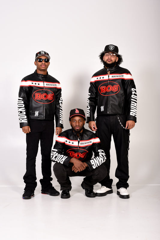 LEATHER BIKER JACKET